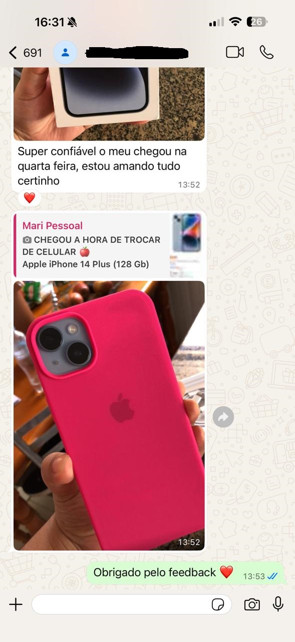 Print de conversa do grupo