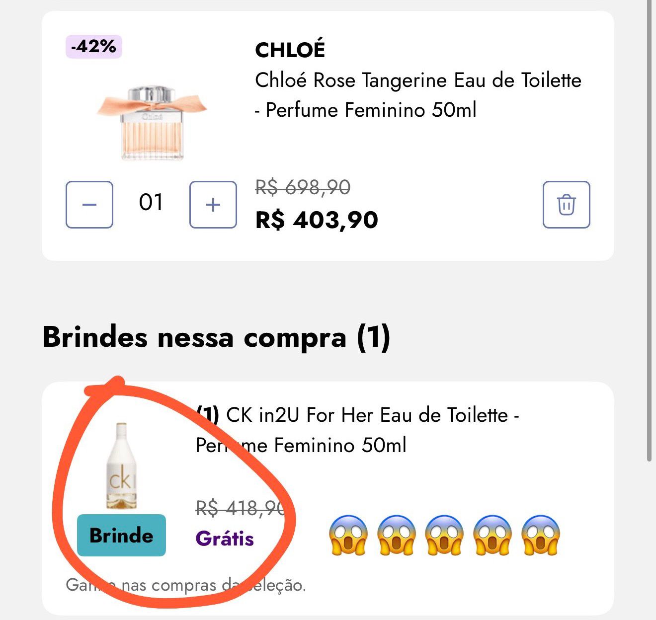 Promoção do grupo